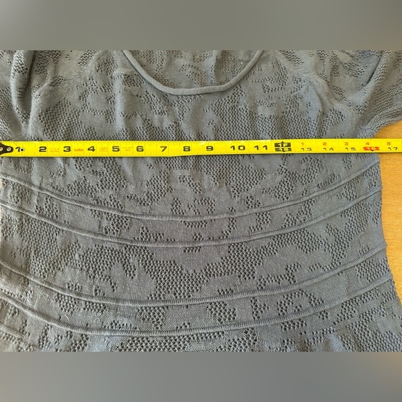 Sundance Women’s Dusty Blue Tunic Dress Lace Silk/cotton PM - Picture 8 of 10